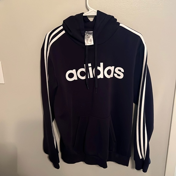 adidas Other - Adidas Men’s Essentials 3 Stripes Hoodie Adult Medium